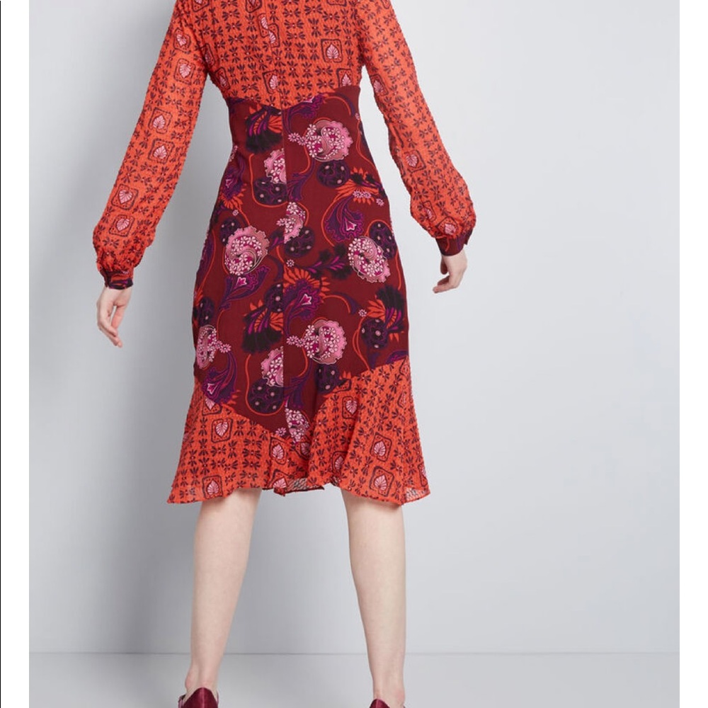 SOLD 🧡 ModCloth Dress 🧡 - Picture 3 of 5